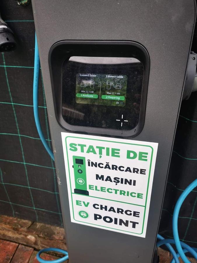 Pensiunea Vila Chesa Corunca Luaran gambar